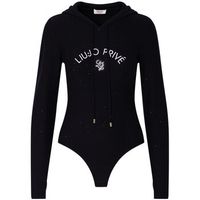 liu jo blusa body de punto con capucha para mujer
