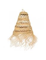 lampara esparto brana 4c 35  o 35cm - alto 40cm  artesania espanola