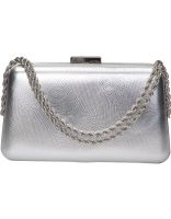bolso de mano para mujer miss 2309c-12 plata uni