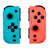 mando konix inalambrico para nintendo switch - azul y rojo