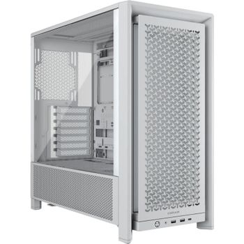 Corsair FRAME 4000D Semi Torre E-ATX Cristal Templado USB-C Blanca