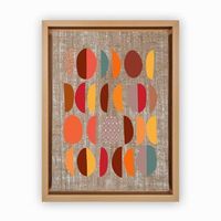 pintura decorativa lienzo lnj417613529613-4666 multicolor 46x66 cm