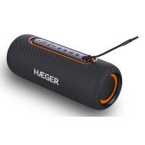 Haeger SP-10W.003A altavoz portÃ¡til o de fiesta Altavoz portÃ¡til estÃ©reo Negro