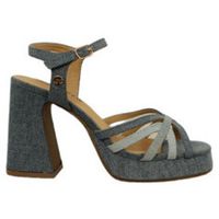 isteria deportivas moda sandalia plataforma tejido jeans para mujer