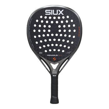 Siux - Pala De Pádel Pegasus Pro 2026 Storm Grey Nivel Profesional Forma Lágrima - Equilibrio Entre Control Y Potencia