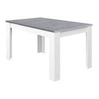 mesa kendra cm juego de 90 x 140-190 x 78