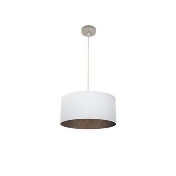 Colgante Tatiana 1xe27 Niquel/blanco-oxido Regx40x40 Cm