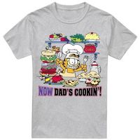 garfield camiseta now dads cooking para hombre