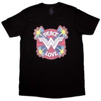dessins animes tops y camisetas peace and love para hombre