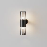 aplique de pared de exterior amas 2 luces