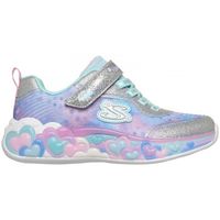 skechers deportivas moda eternal heart lights para nina