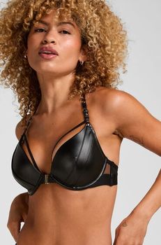 Hunkemöller Sujetador Push-Up Sam Negro