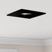 vidaxl foco 24 uds negro 9 x 9 x 2 cm aluminio