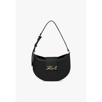 karl lagerfeld bolso de mano bolso de hombro ksignature negrodorado para mujer