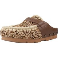 mou zuecos winter bio ponyskin para mujer