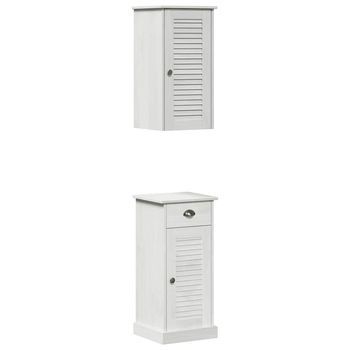 Mueble De Cuarto De Baño Vigo 2 Uds. Y Antiguo 37 X 34 X 80 Cm Vidaxl