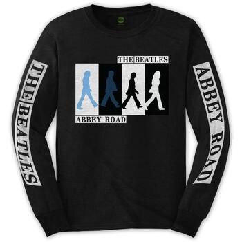 The Beatles Camiseta manga larga Abbey Road Colours Crossing para hombre