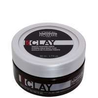 loreal professionnel homme strong hold matt clay 50ml
