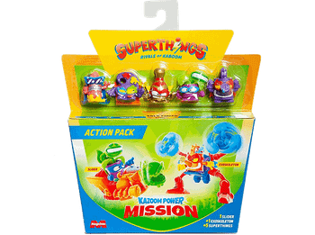 Juego - Magicbox Superthings: Kazoom Power Mission Action Pack surtido
