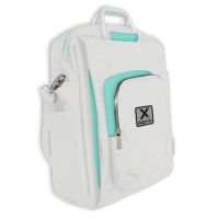 maletin approx appnbst15x nylon blanco azul 156 asas metalicas multicompartimentos