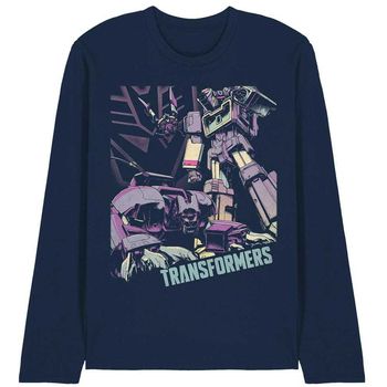 Transformers Camiseta manga larga Generations Decepticon On The Hunt para hombre