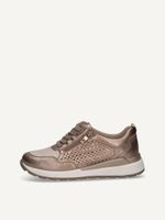 caprice sneaker brown made of leather and synthetic size 41