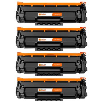 PcCom Essential HP W1390X/139X Tóner Compatible Negro Pack 4