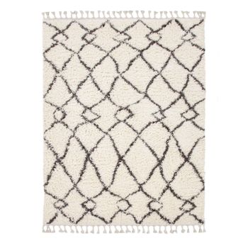 Alfombra de pelo largo Oregon beige 120x170 cm