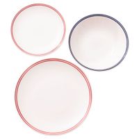 vajilla de ceramica multicolor o27xo20xo19cm