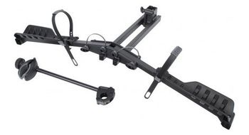 Kit de extension buzz rack e scorpion   bicicleta estatica negra