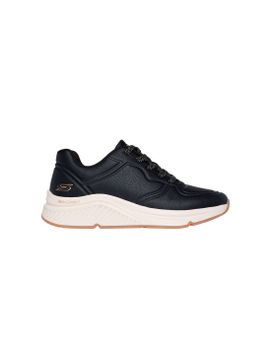 Zapatillas Skechers Bobs Arch Comfort B Sweet Negro Pu Mujer