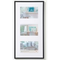 marco de fotos new lifestyle negro 3x13x18 cm walther design