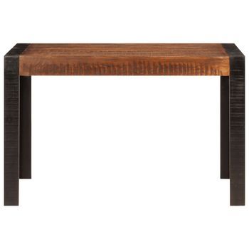 Mesa De Comedor - Mesa De Cocina Madera Maciza De Mango Marrón Miel 120x60x76 Cm
