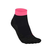 falke ru4 endurance short calcetines para correr mujeres - negro