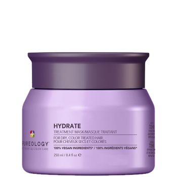 Pureology Hydrate Hair Treatment Mask - Deep Conditioning Hair Mask for Dry or Color-Treated Hair 250ml