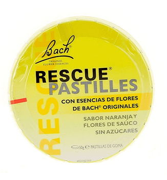 Flores de Bach Pastillas Bach Rescue Naranja-Saúco 50 Gr