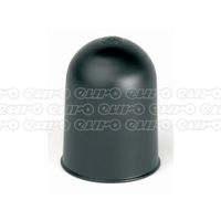 tow ball cover plastic black