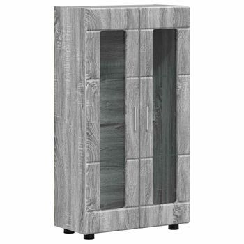 Aparador Florin 55,5 X 29 X 100 Cm Gris Sonoma Vidaxl