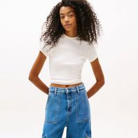 tommy jeans camiseta de manga corta dw0dw20910-ybh