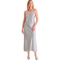 lisca vestido largo maxi vestido de verano blue lagoon para mujer