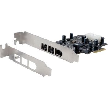 Tarjeta FireWire Exsys EX-16601-2 PCI Express x1 Low Profile 3 puertos