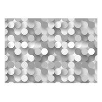 papel pintado 3d - silver net 150x105 cm