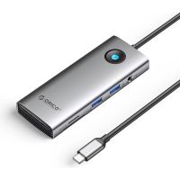 hub usb-c orico pw11 8 en 1 hdmi 4k usb-c pd 100w ethernet gigabit