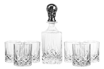 Set 7 piezas whisky cristal 720 ml
