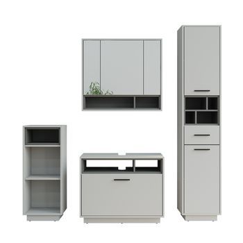 Conjunto De Muebles De Baño Beatrice Set 4 Vicco