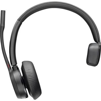 Auriculares Poly inalámbricos Bluetooth USB-C con micrófono y color negro