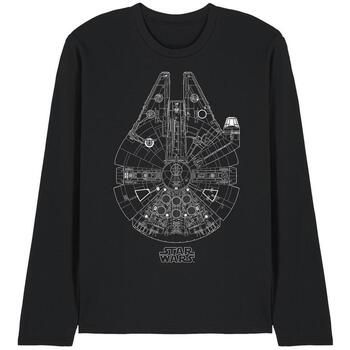 Disney Camiseta manga larga Millenium Lines para hombre