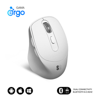 raton subblim vertical comfort ergo dual white