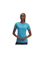 camiseta de fitness under armour tech ssc- twist mujer azul