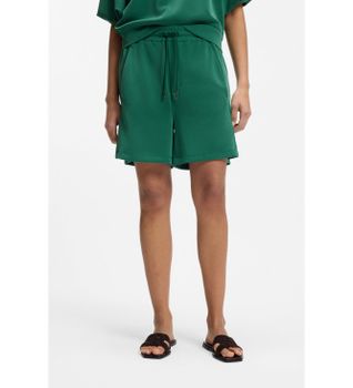 BOSS para mujer. 50556359 Shorts Eta verde (XS), Casual, Modal